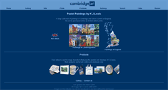 Desktop Screenshot of cambridgeart.com